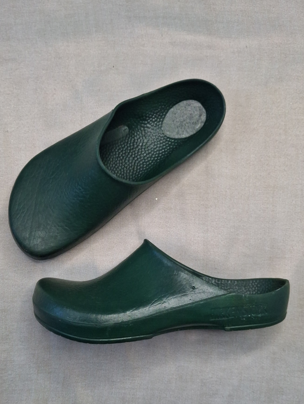 Birkenstock Classic Birki Antistatic Clogs Green Polyurethane EU 41 US M8 W9.5